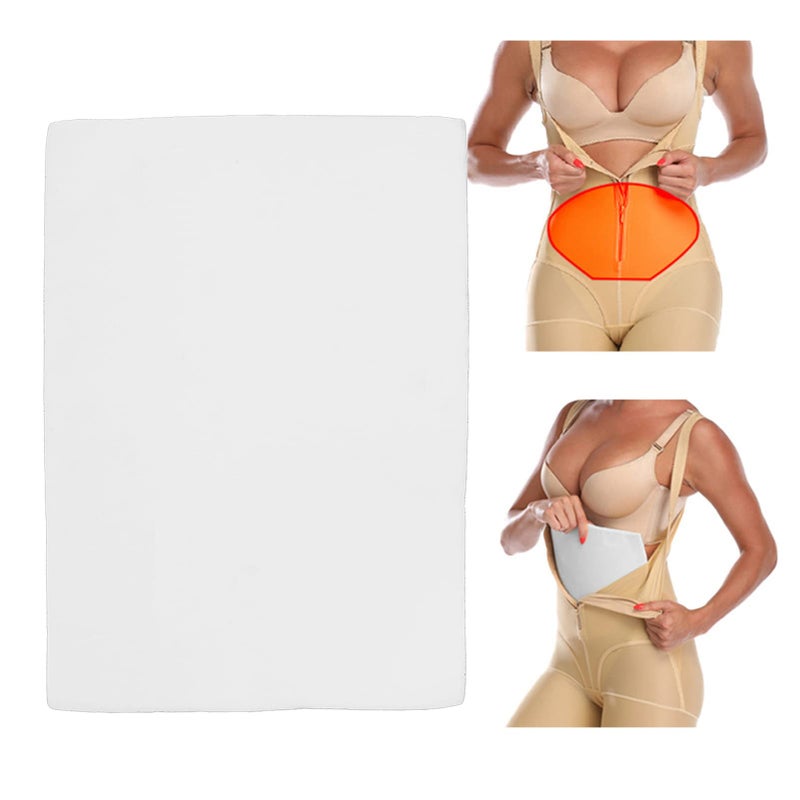 Lipo Foam Post Surgery Compression Pads, Extra Thick Super Soft Post Surgery Liposuction Waist Belly Wrap Board Flattening Belly Board for Arms Chin Abdomen